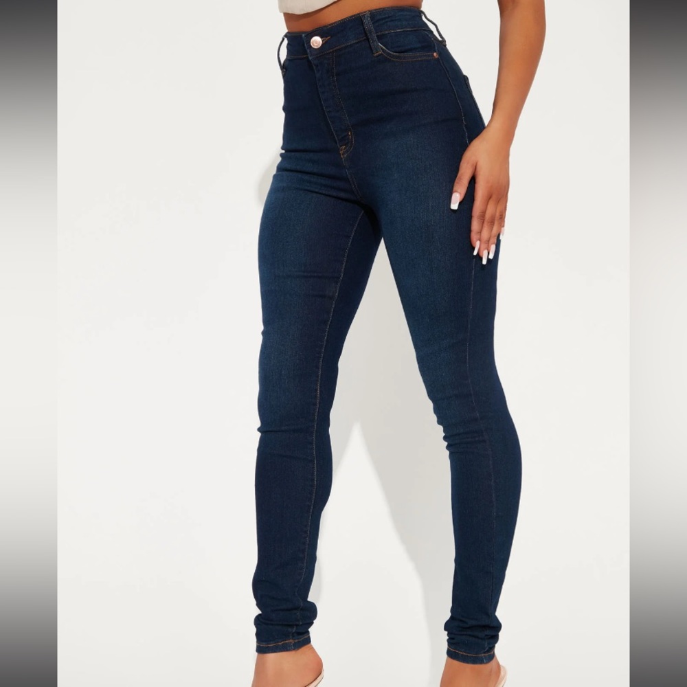 Fashion Nova High Rise Skinny Jeans Size 1